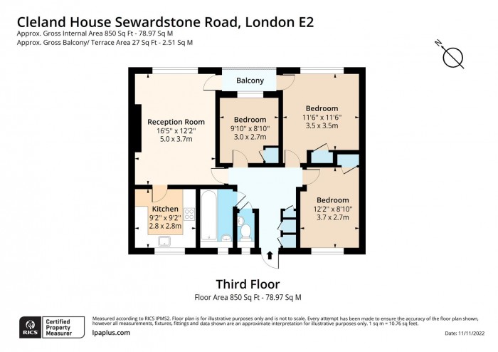 Floorplan for 13, E2