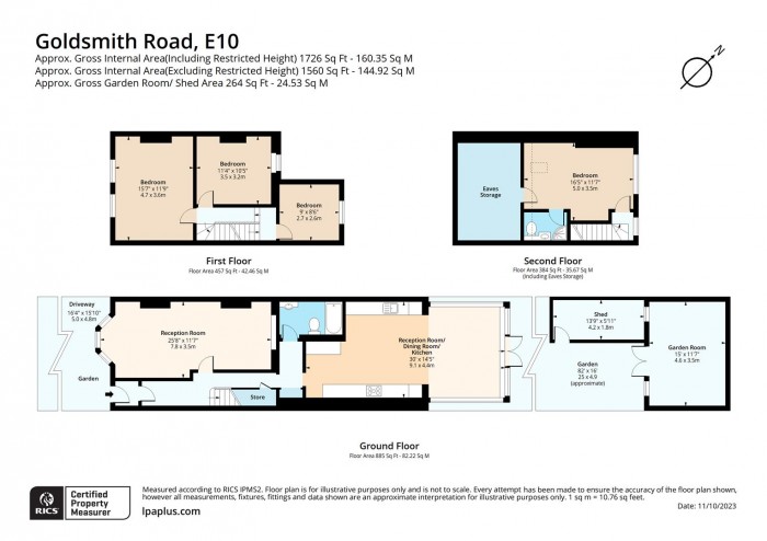 Floorplan for 113, E10
