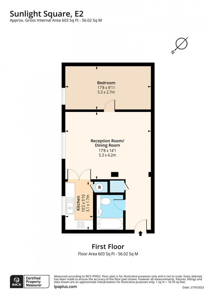 Floorplan for 53, E2