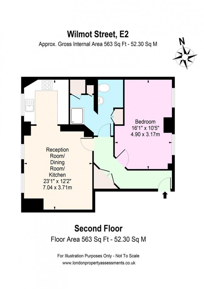 Floorplan for 178, E2