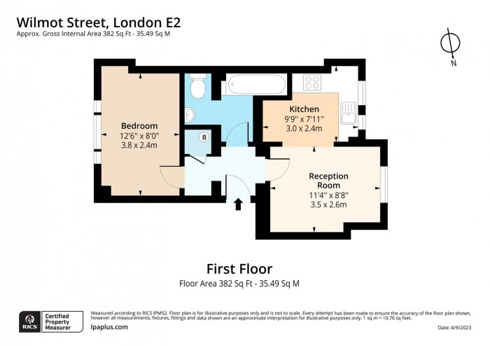 Floorplan for 23, E2