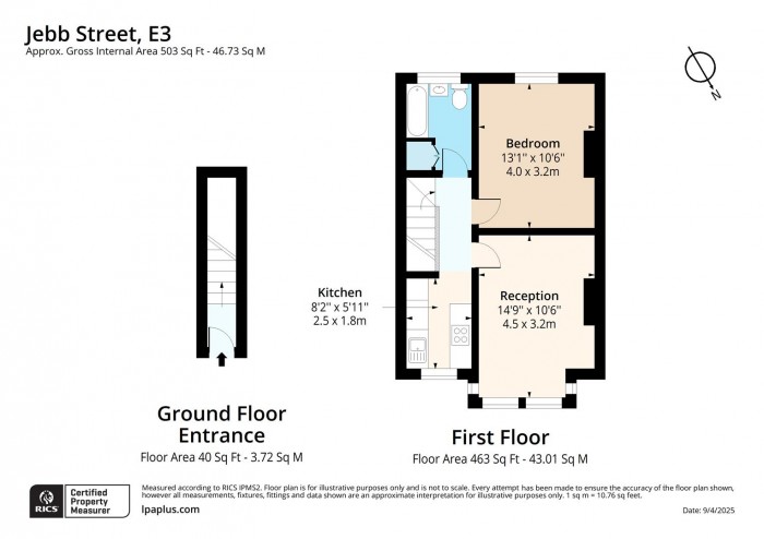 Floorplan for 4b, E3