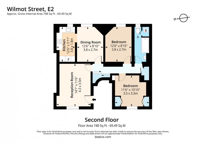 Floorplan for 243, E2