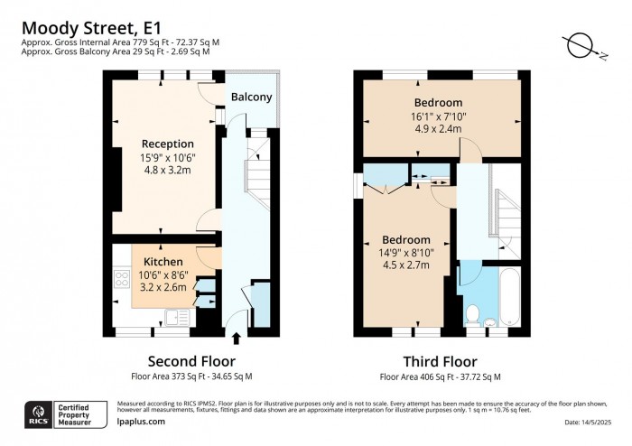 Floorplan for 45, E1