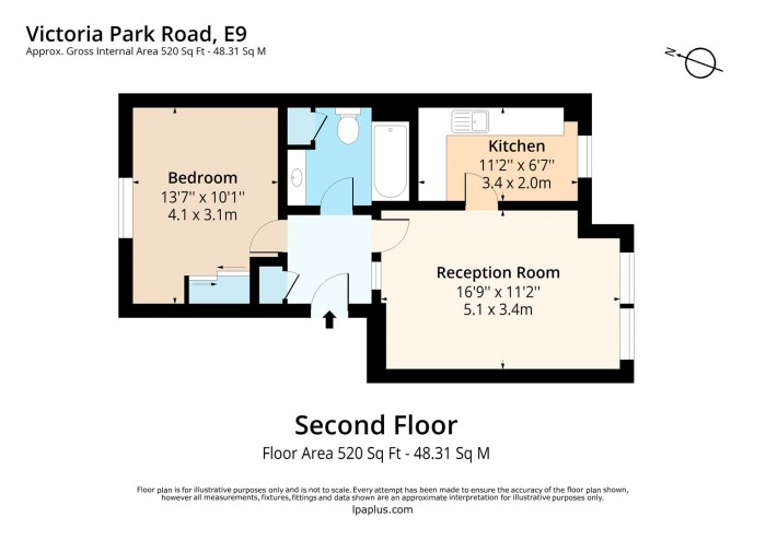 Floorplan for 52, E9