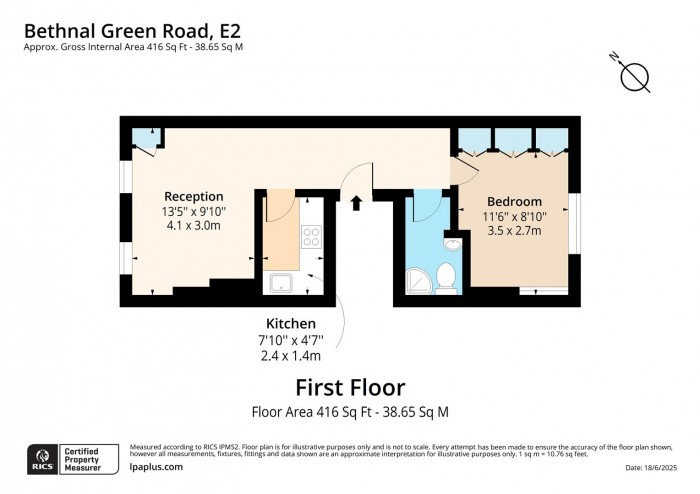 Floorplan for 252A, E2