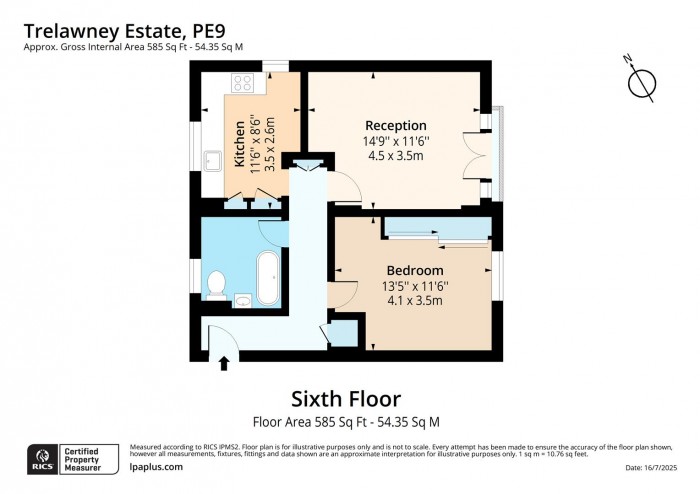 Floorplan for 154, E9