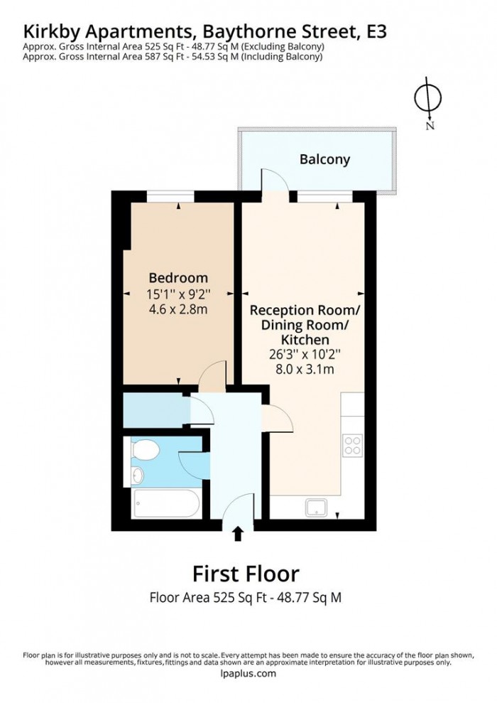 Floorplan for 8, E3