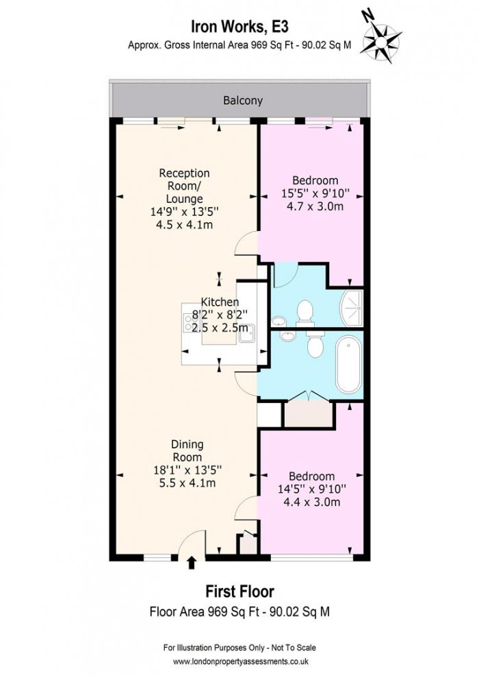 Floorplan for 47, E3