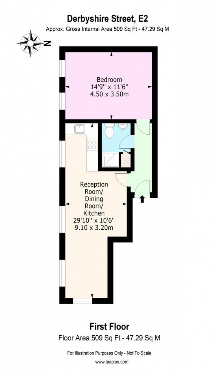 Floorplan for 84A, E2