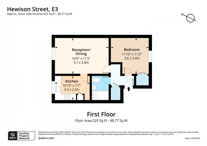 Floorplan for 17, E3