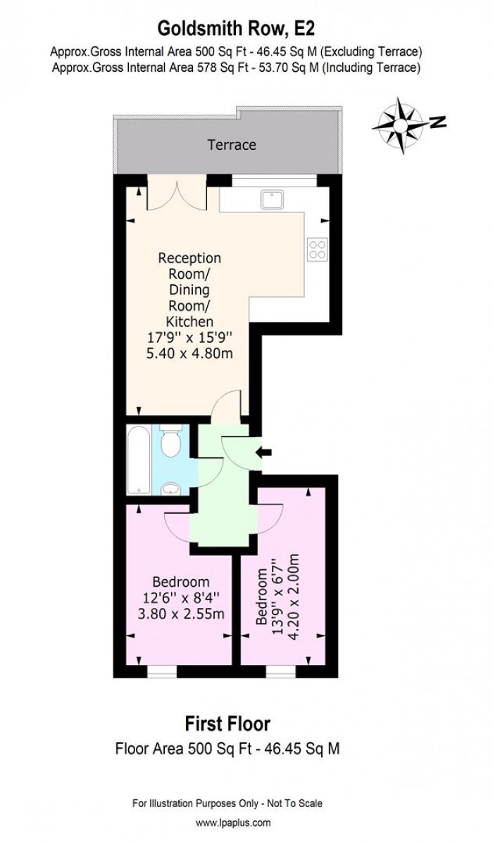 Floorplan for 147a, E2