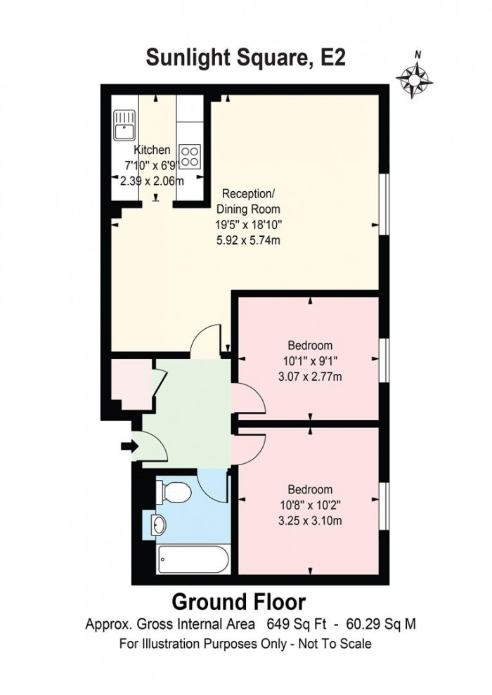 Floorplan for 4, E2