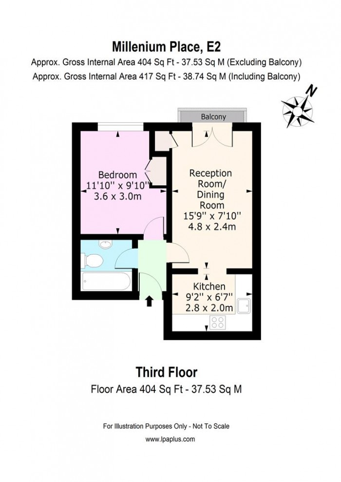 Floorplan for 47, E2