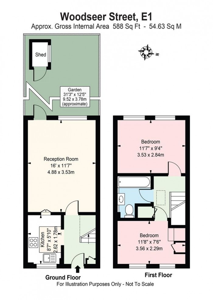 Floorplan for 176, E1