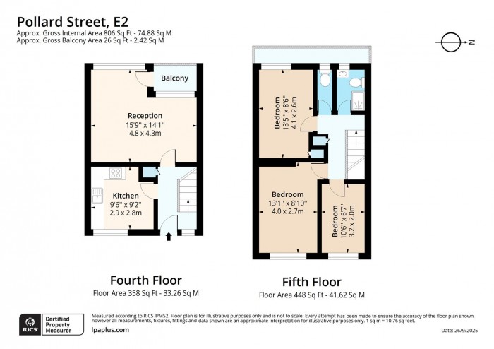 Floorplan for 69, E2