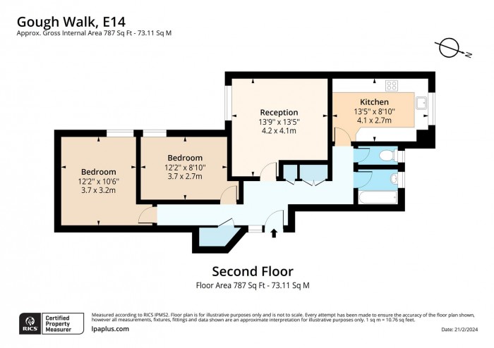 Floorplan for 62, E14