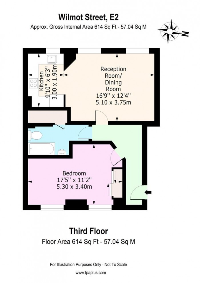 Floorplan for 159, E2