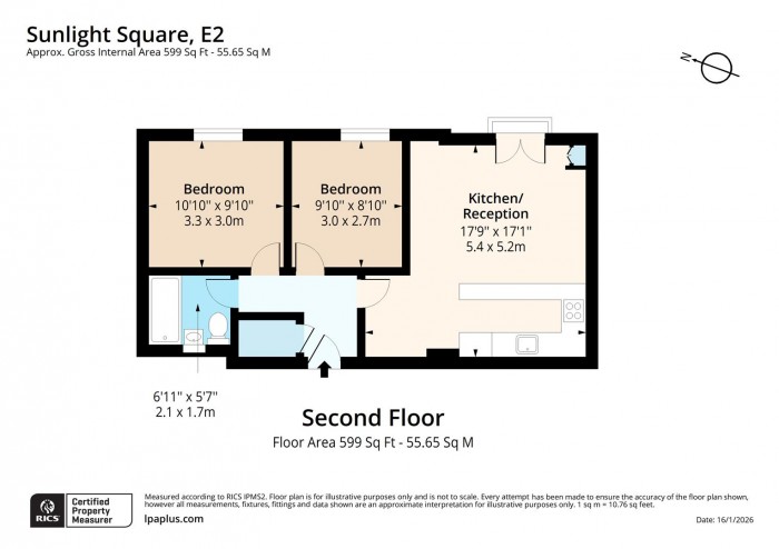 Floorplan for 17, E2