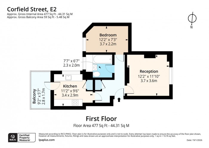 Floorplan for 274, E2