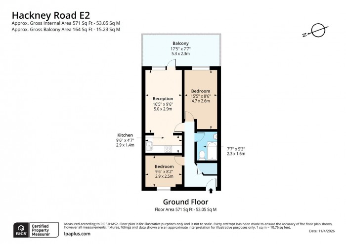 Floorplan for 414D, E2