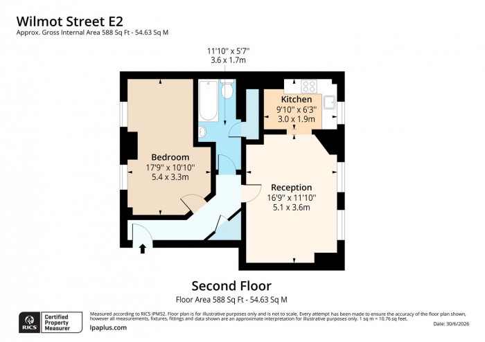 Floorplan for 167, E2